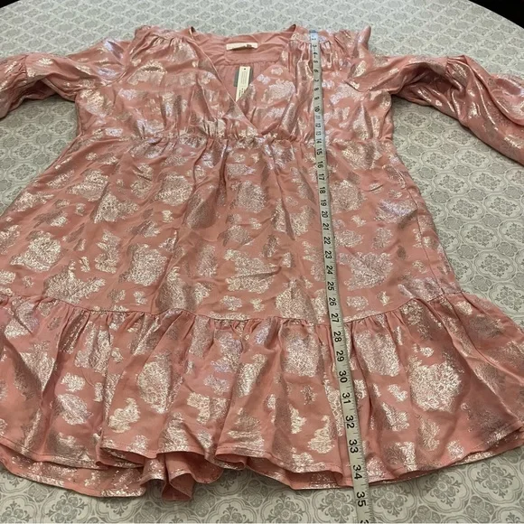 NEW Anthropologie Jolene Jacquard Mini Dress Size LP - Picture 15 of 16